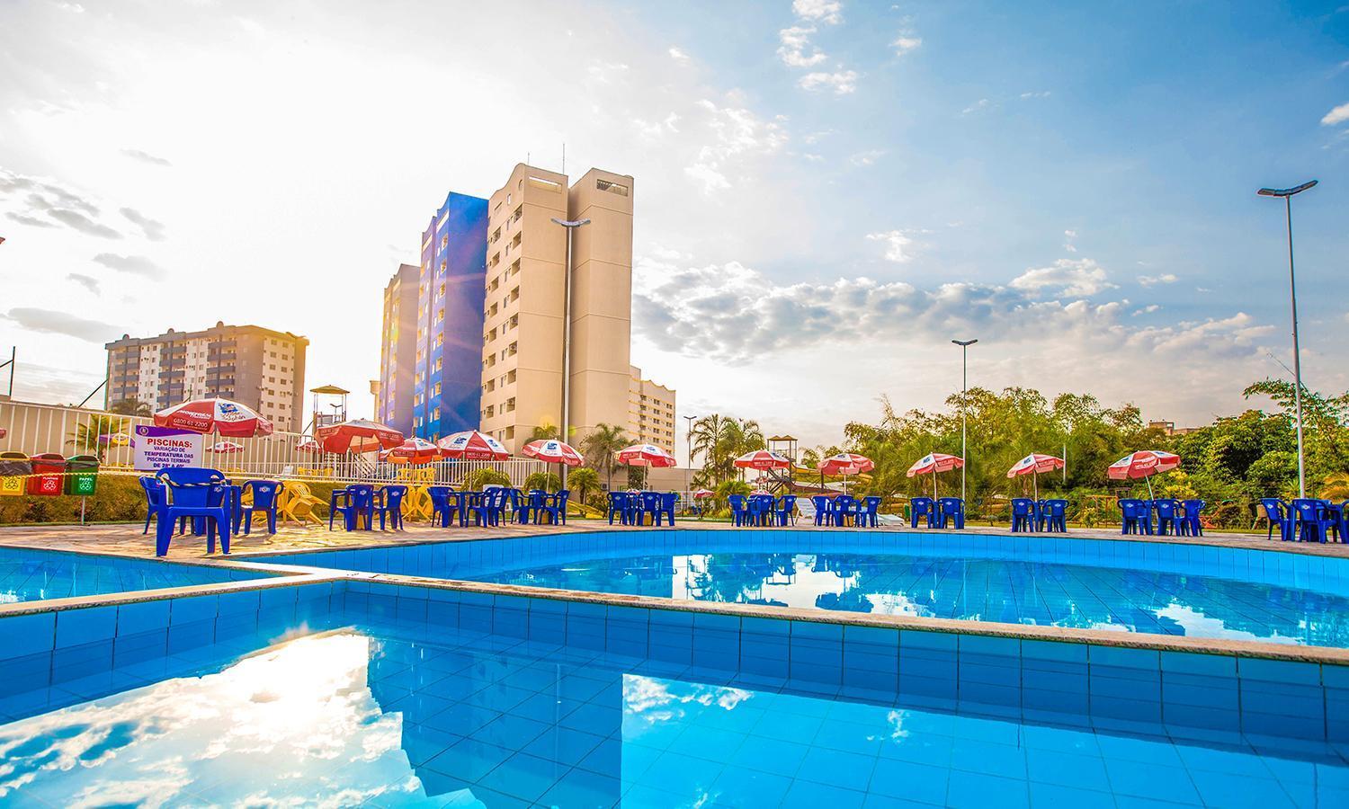Golden Dolphin Express - Viva Ferias Apartman Caldas Novas Kültér fotó
