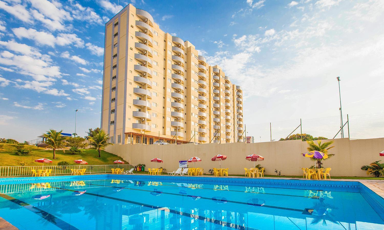 Golden Dolphin Express - Viva Ferias Apartman Caldas Novas Kültér fotó