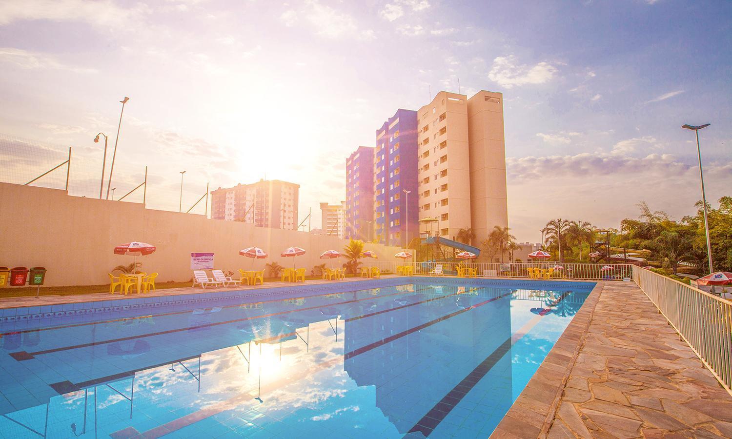 Golden Dolphin Express - Viva Ferias Apartman Caldas Novas Kültér fotó